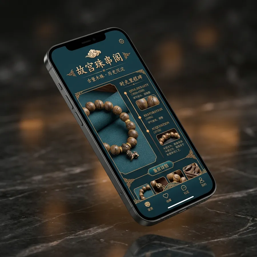 盘个串 App 界面展示